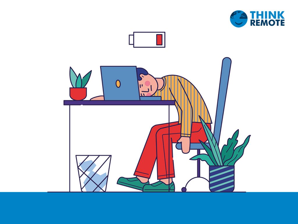 remote work burnout statistics