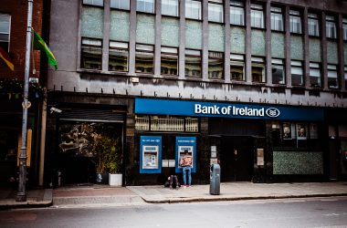 bank of Ireland in Dublin with new hybrid working model