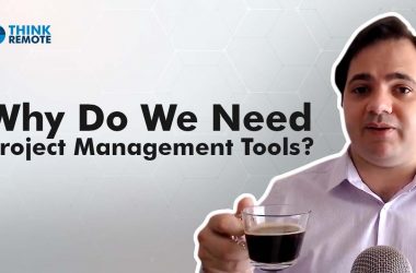 Luis discusses project management tools during his coffee chat