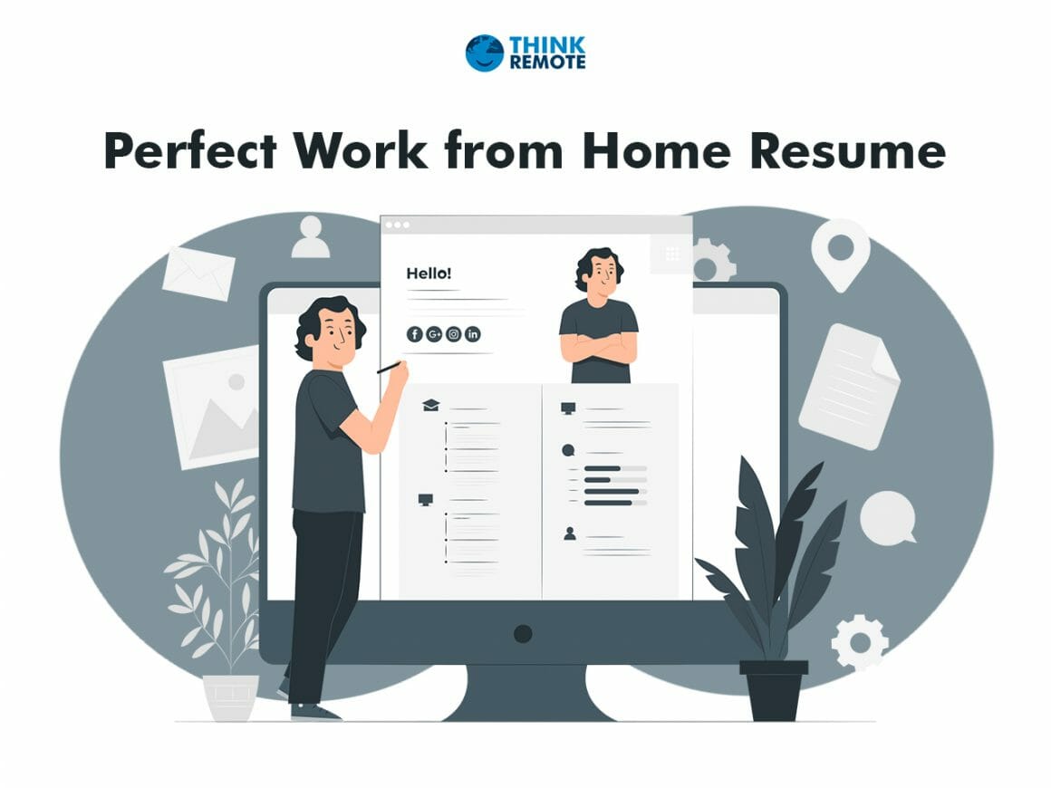 work from home resume