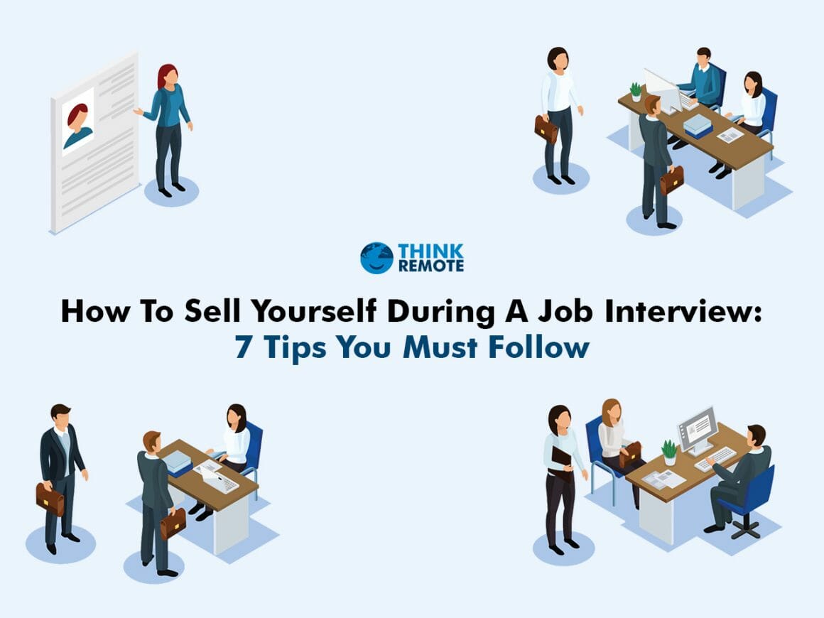 How to sell yourself for a job